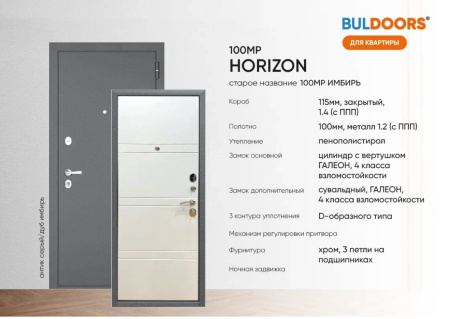 BULDOORS 100 HORIZON